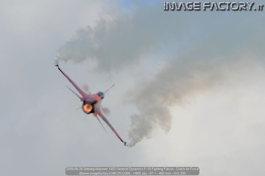 2009-06-26 Zeltweg Airpower 1403 General Dynamics F-16 Fighting Falcon - Dutch Air Force